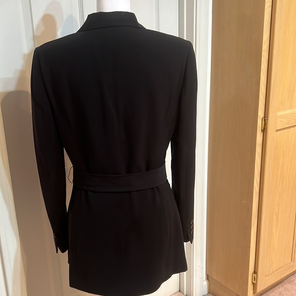 Long belted (or unbelted) blazer. - Picture 6 of 8